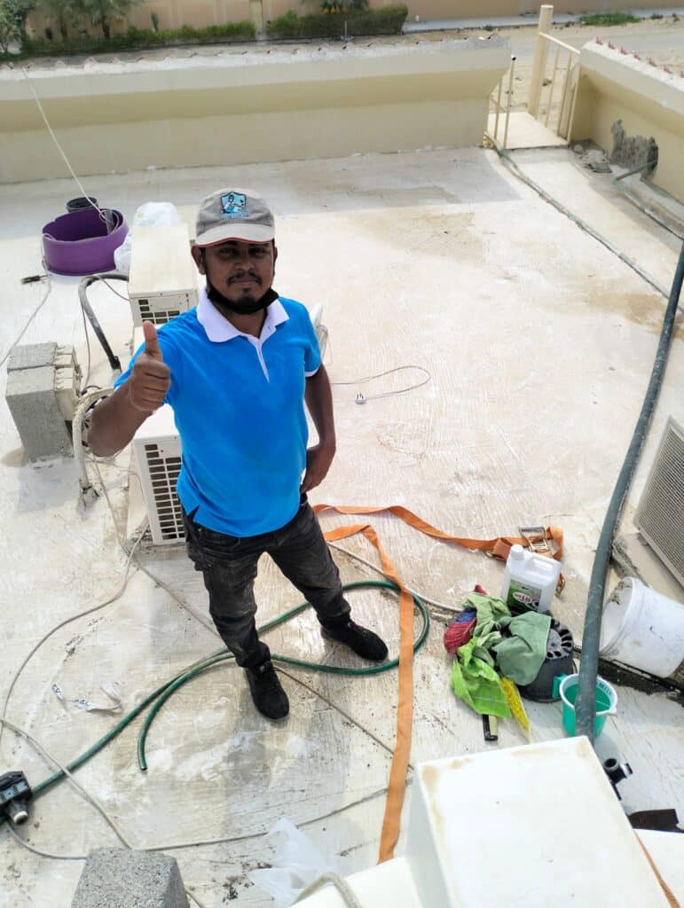 Water Tank Cleaning work